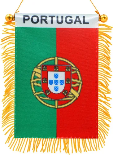 Vista 13 de Anley Pancarta colgante de ventana con flecos de Francia de 4 x 6 pulgadas, mini bandera con ventosa