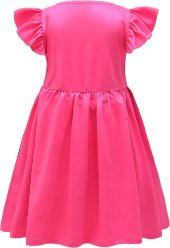 Vista 3 de Turning Red - Vestido de princesa para niñas