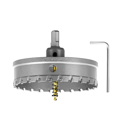 Vista 44 de SALI Kit de sierra perforadora TCT de 1 pulgada (1.024 in) con punta de carburo de tungsteno con broca piloto chapada en titanio para metal, acero