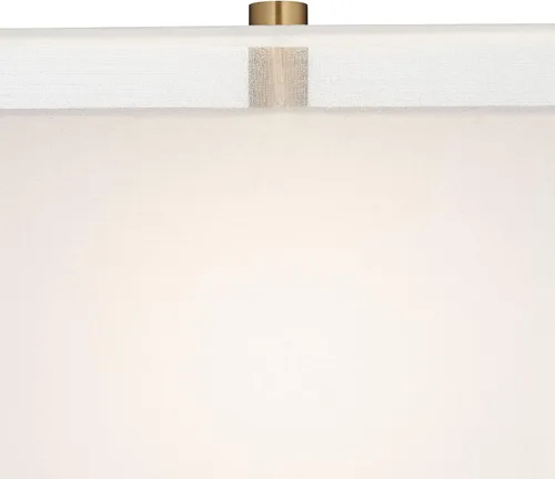 Vista 3 de Jules - Lámpara de mesa grande de 30 1/2 pulgadas, diseño de mármol
