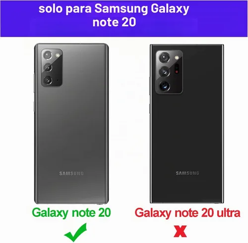Vista 2 de Funda magnética para Samsung Galaxy Note 20 (6.7 pulgadas), compatible con MagSafe, parachoques de TPU suave + parte trasera transparente