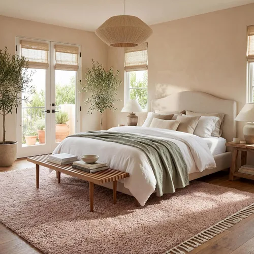 Vista 18 de NULOOM Neva Alfombra de Área Shag Moderna con Borlas, 8' Cuadrada, Beige Neva Beige