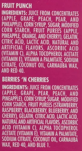 Vista 3 de Welch's Fruit Snacks 22 bolsas - Ponche de frutas y bayas y cerezas 0.9 oz