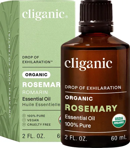 Vista 51 de Cliganic Aceite esencial de albahaca orgánica, 100% puro y natural para aromaterapia Con verificación sin OMG