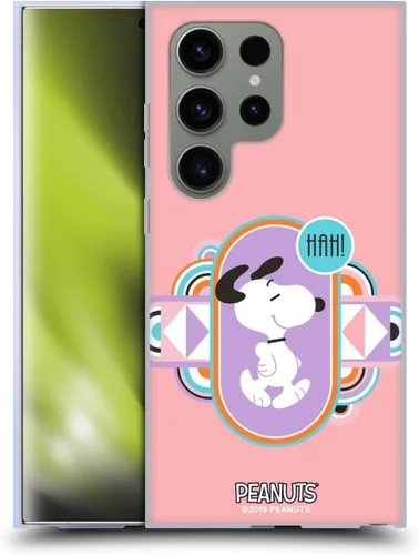 Vista 25 de Head Case Designs Snoopy Deco Dreams - Funda de gel con licencia oficial de Peanuts Blue Pattern [protección de grado militar] compatible con Google