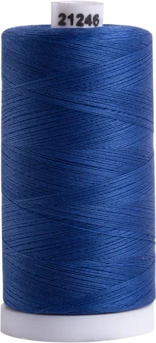 Vista 16 de Connecting Threads Hilo de coser 100% algodón, carrete de 1200 yardas (azul almirante)