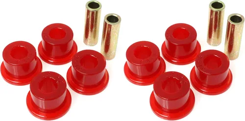 Vista 2 de Energy Suspension 9.9483R Buje tipo brida de enlace universal, rojo
