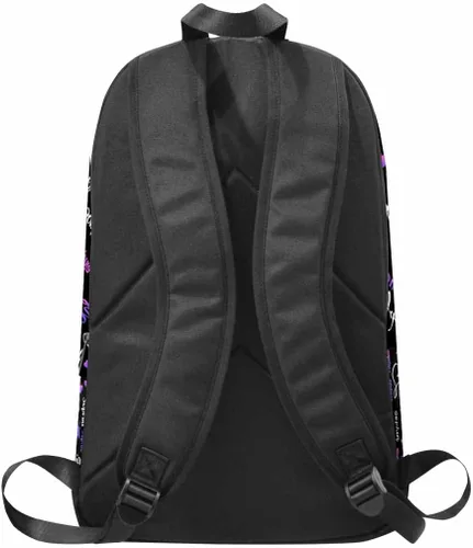 Vista 3 de Texto personalizado Elefante desgaste gafas mochila mochila mochila casual Daypack bolsa para mamá niñas, color00-24, Moderno