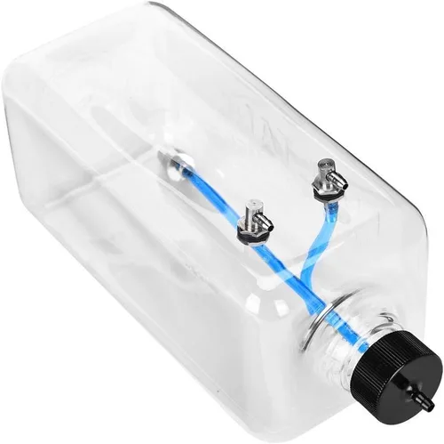 Vista 8 de Tanque de combustible RC, 8.8-50.7 fl oz, entrada de 0.177 in, salida de 0.197 in, tanque de combustible de plástico transparente, piezas