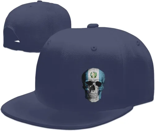 Vista 10 de Gorra de béisbol ajustable con diseño de calavera de Guatemala, gorra de béisbol para hombre, gorra de béisbol