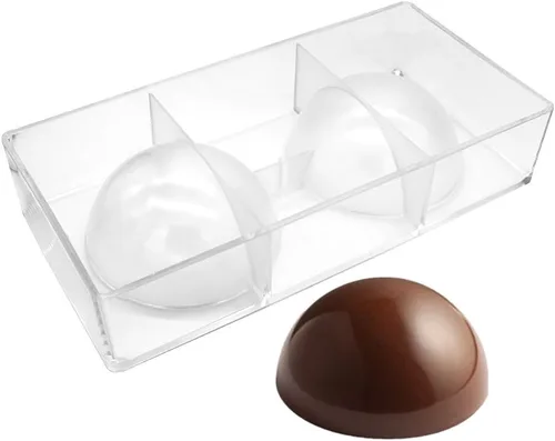 Vista 9 de Molde de policarbonato para esferas de chocolate de 2.7 cm, molde pequeño para caramelos redondos (xs 1.06 pulgadas)