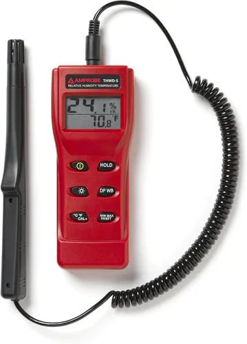 Vista 5 de Medidor de temperatura Amprobe THWD , 1