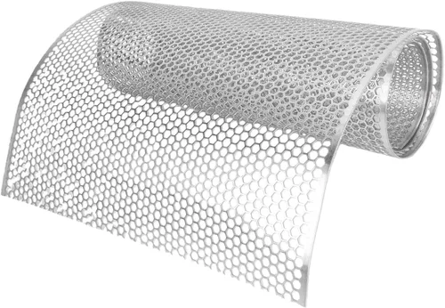 Vista 7 de Estructura de aluminio de plata 40x13in de la colmena de la malla de Material de aleación ligera, se adapta a parachoques y capó, varios vehículos