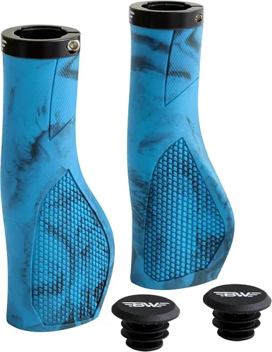 Vista 12 de Ergo-Lock 2.0 Grips - Puños de manillar de bicicleta MTB con bloqueo doble - Múltiples opciones