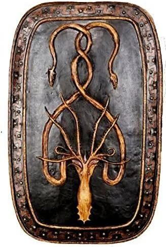 Vista 2 de Dark Horse Deluxe Greyjoy Emblem House Placa de pared 24.5 HBO Juego de Tronos, multicolor (DKHHBO28110)