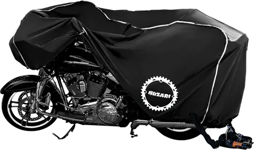 Vista 12 de Funda Resistente Pequeña de 250cc para Motocicleta - Fundas Impermeables para Motocicletas para Almacenamiento al Aire Libre - Funda Impermeable