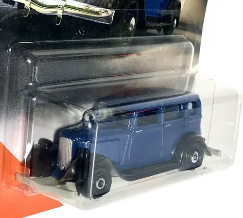 Vista 3 de DieCast Matchbox 1933 Plymouth Sedan (azul), MBX City 40/100