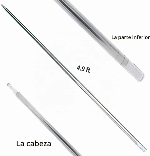 Vista 6 de Xfunjoy - Bastón mágico tipo metal con guantes y tutorial, bastón mágico de bolsillo, para trucos de magia de primer plano.