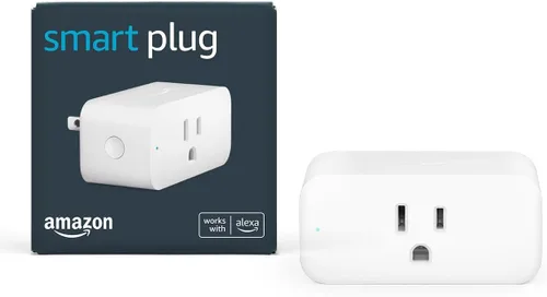 Vista 2 de Amazon Smart Plug, Compatible con Alexa, Configuración fácil y un sinfín de posibilidades