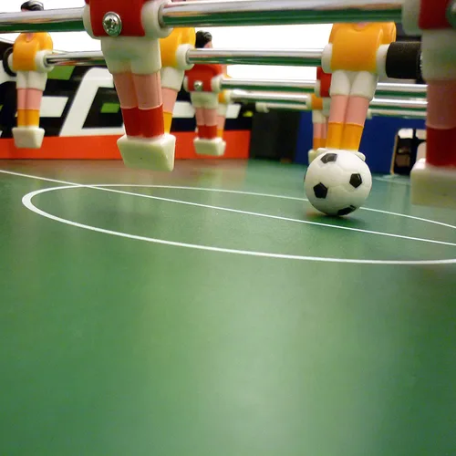 Vista 3 de Sport1 - Balón de fútbol con patas para interiores, tamaño mediano, 38.6 x 16.5 x 24.8 in, tarjeta de casa con 8 varillas pasantes, marcadores