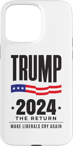 Vista 30 de iPhone 13 Pro Max Trump 2024 - The Return - Make Liberals Cry Again - Funda de elección