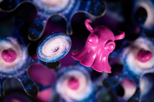 Vista 10 de Cosmoctopus - Juego de mesa de construcción de motores, juego de estrategia para reunión de tentáculos, divertido juego familiar para niños