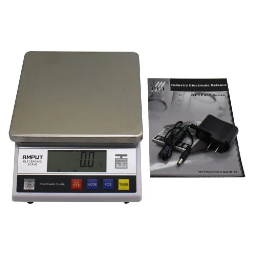 Vista 3 de Balanza exacta digital de la alta precisión 22.0 lbs x0.0.04 oz con la escala del laboratorio de la función de conteo