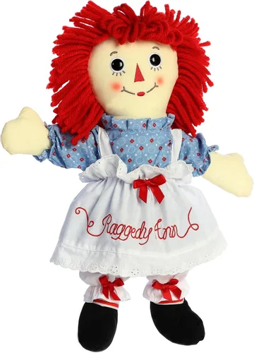 Vista 2 de Muñeca de Raggedy Ann clásica, de 16 pulgadas, de Aurora World