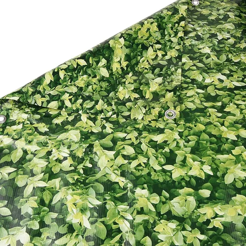 Vista 5 de Pantalla de privacidad para balcón de PVC de Naimorui, cubierta decorativa para balcón con cuerda de nylon - 34' x 180