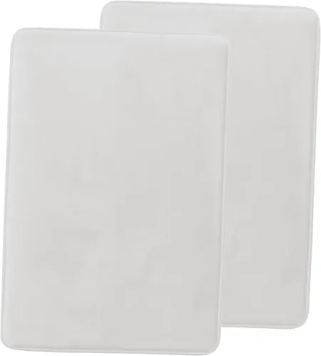 Vista 145 de Clara Clark Alfombra de Baño 24" x 17" - Alfombras de Baño, Tapete de Baño de Espuma Viscoelástica, Afelpado, Acogedor, Ultra Suave, Antideslizante