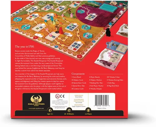 Vista 2 de Eagle-Gryphon Games Pimpernel escarlata edición distintiva