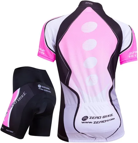 Vista 32 de Jersey de ciclismo para mujer, de manga corta, secado rápido, transpirable, para montaña.