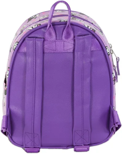 Vista 5 de Kuromi 10" Mini Mochila Set - Bolso de piel sintética con marcador Sanrio Bundle