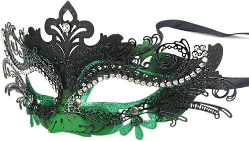 Vista 19 de Hoshin - Máscara para Baile de Máscaras, Decoraciones de Mardi Gras, Máscaras Venecianas para Mujeres