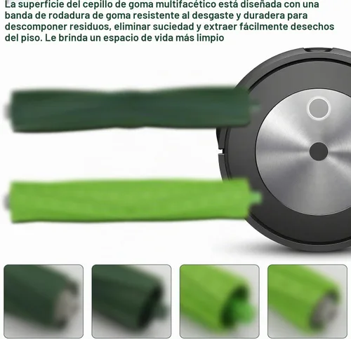 Vista 4 de Pinceles de rodillo de repuesto para iRobot Roomba i e j