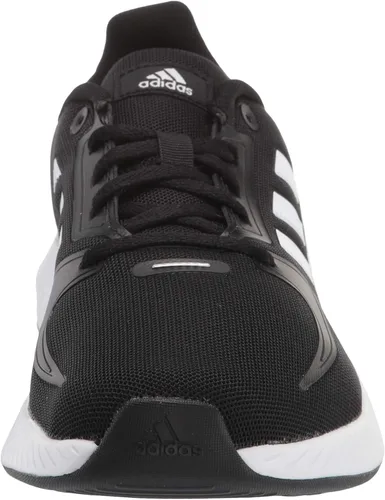 Vista 2 de adidas Runfalcon 20 - Tenis de correr unisex para niños Core BlackBeam YellowBeam Green