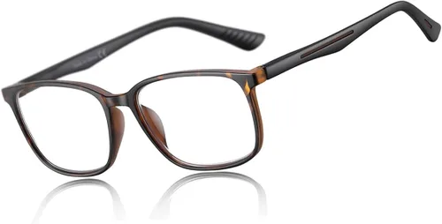 Vista 10 de Reading Glasses for Men,Blue Light Blocking Readers for men with Comfort Spring Hinge