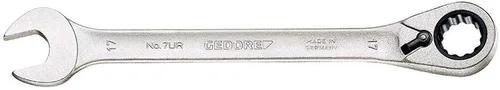 Vista 8 de GEDORE 7 UR 21 - Llave de trinquete combinada, reversible, 0.827 in