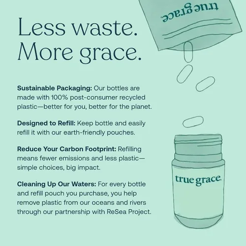 Vista 7 de True Grace Daily 50 Multivitamínico 60 ct Botella, 60 CT