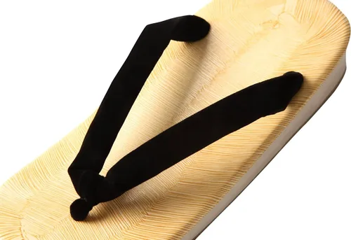 Vista 5 de Edoten Negro Setta Japanese Tatami Zouri Sandalias, Negro