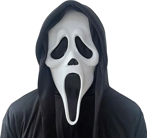 Vista 6 de M-YOUNG - Máscara de Halloween de terror para adultos