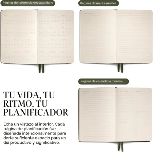 Vista 7 de Planificador Anecdote 2026: Un Planificador Mensual, Semanal y Diario 2026 para Planificar tu Éxito - Tamaño A5 Tapa Dura Comienza en Cualquier Negro