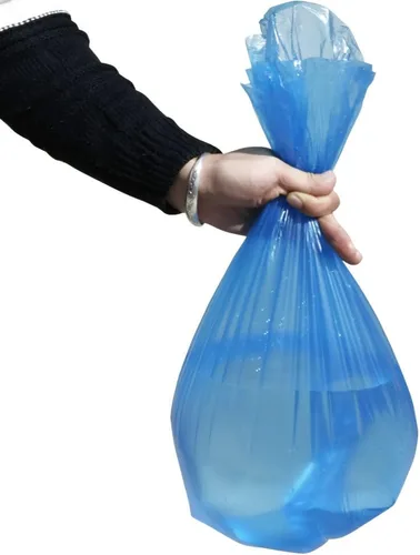 Vista 2 de Bolsas de basura de cocina de 10 galones, 120 unidades, color azul