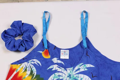 Vista 5 de LA LEELA Vacay Beachwear - Camisón con tirantes delgados para mujer