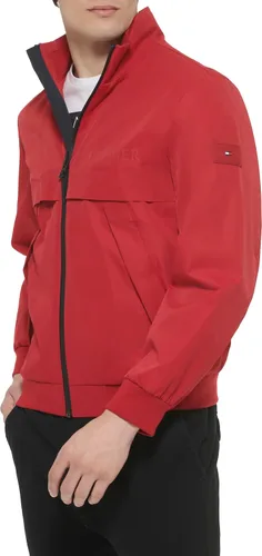 Vista 3 de Tommy Hilfiger Bombardero con logotipo limpio para hombre