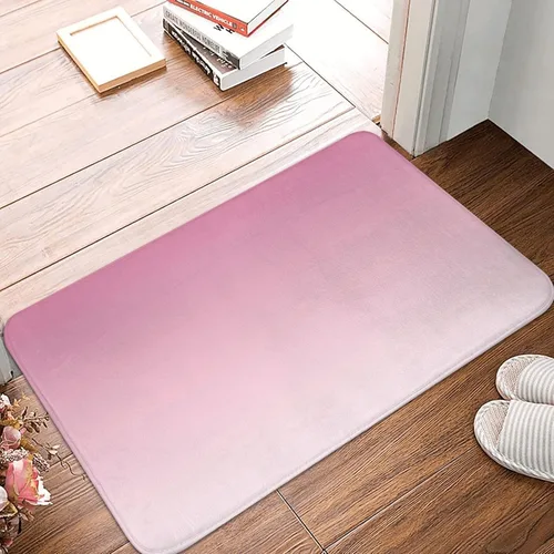Vista 2 de OOZ Absorbente y antideslizante, adecuado para entradas de interiores y exteriores, remolino dorado de purpurina sobre un tapete de baño de franela
