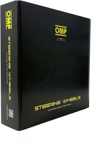 Vista 7 de OMP Volante 320 SP Negro Grip Centro Plata