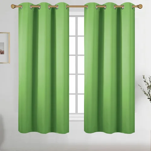 Vista 53 de Diraysid Cortinas opacas beige con ojales para dormitorio, con aislamiento térmico, cortinas de oscurecimiento de habitación, 38 x 54 pulgadas, 2