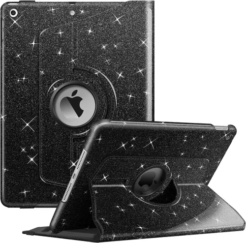 Vista 19 de Fintie 360° Rotating Case for iPad 9th / 8th / 7th Generation 10.2 Inch Negro