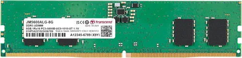 Vista 12 de Transcend Memoria RAM DDR5 de 16 GB, 4800 MHz UDIMM, compatible con Intel y AMD Ryzen, módulo de memoria de computadora de escritorio, ECC PC5-38400